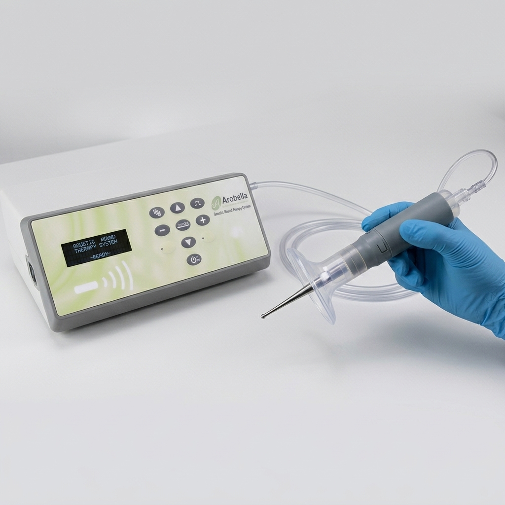 Arobella Qoustic Wound Therapy System device